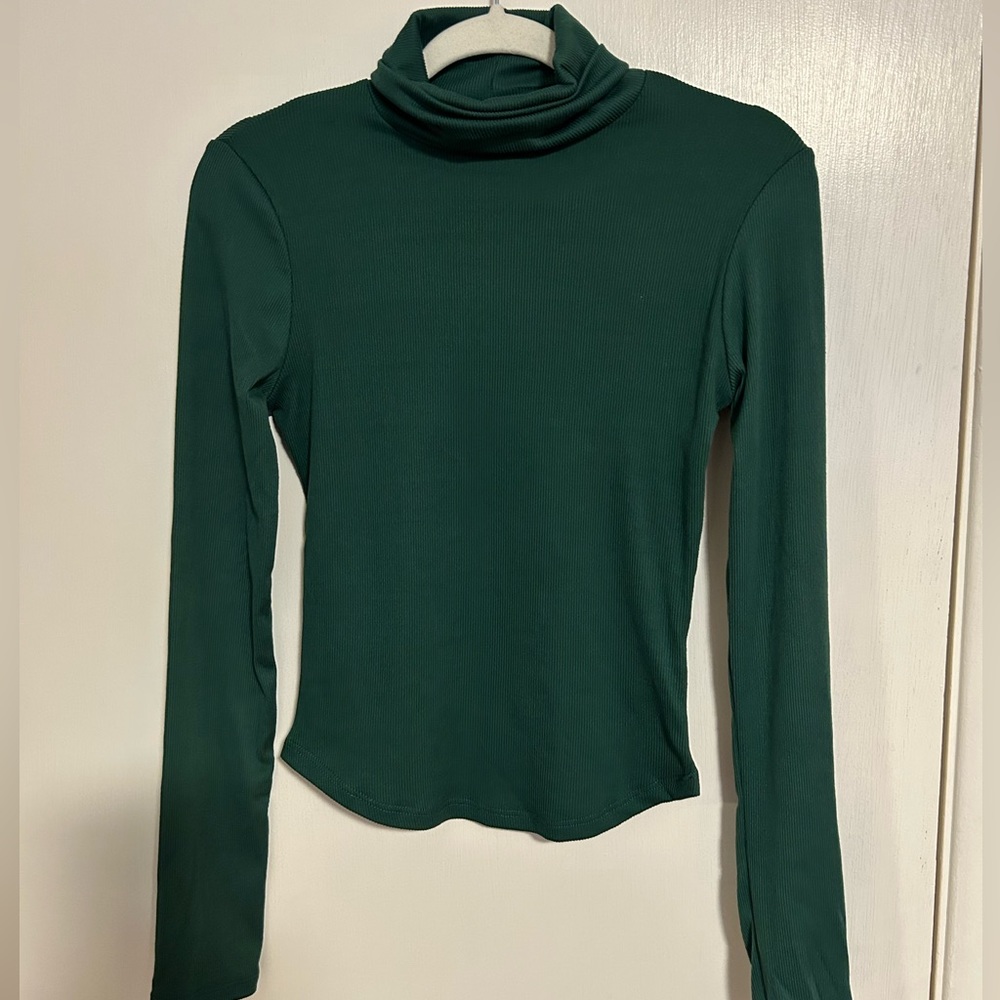 Green Turtleneck